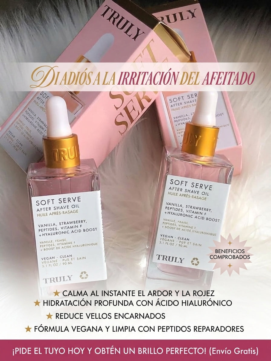 Truly Aceite para Después del Afeitado Soft Serve