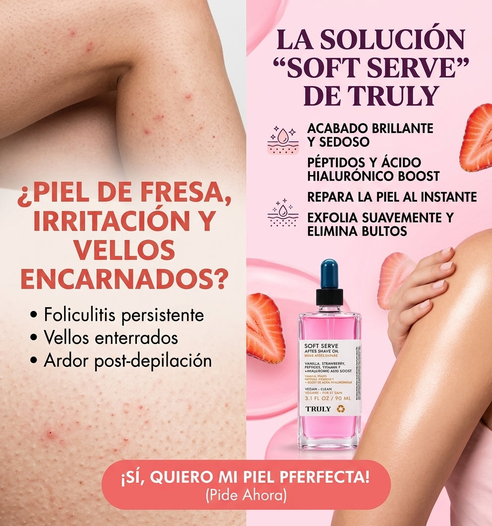 Truly Aceite para Después del Afeitado Soft Serve