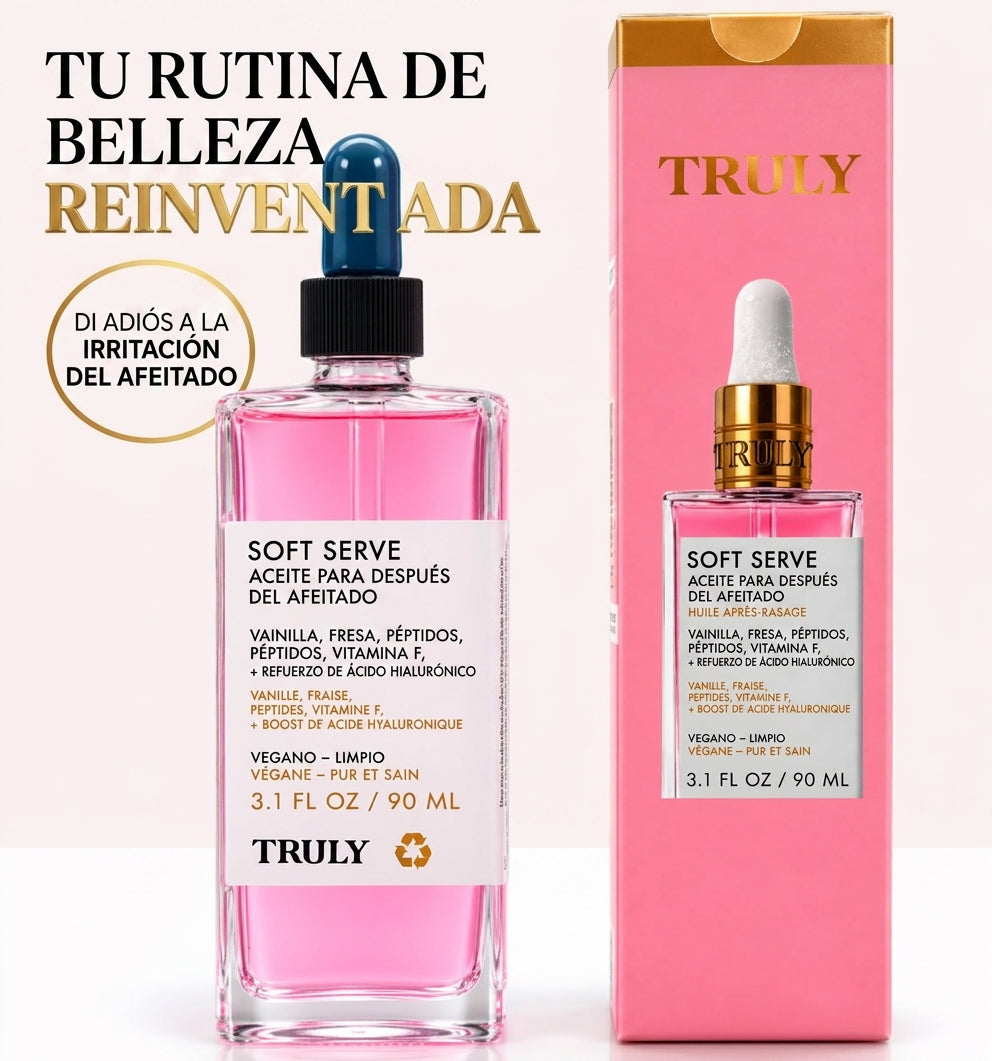 Truly Aceite para Después del Afeitado Soft Serve